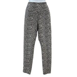 T by Talbots‎ Leopard Print Cotton Stretch Pull-On Pants – Women’s M